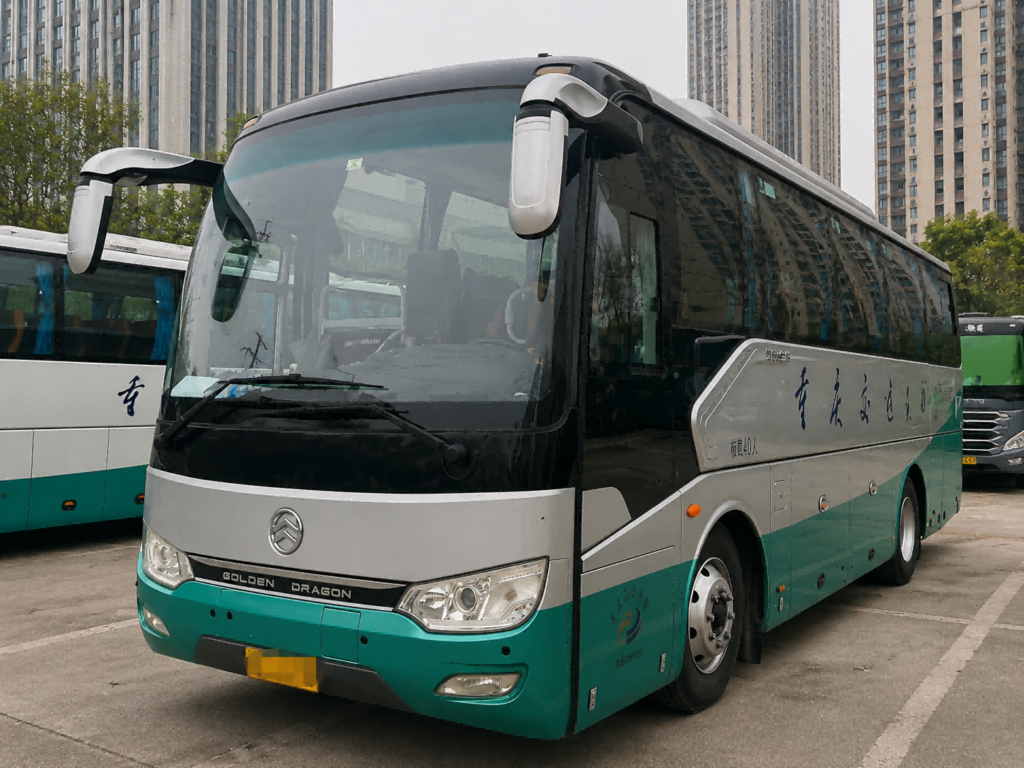 37-seater private coach with driver in Chongqing，