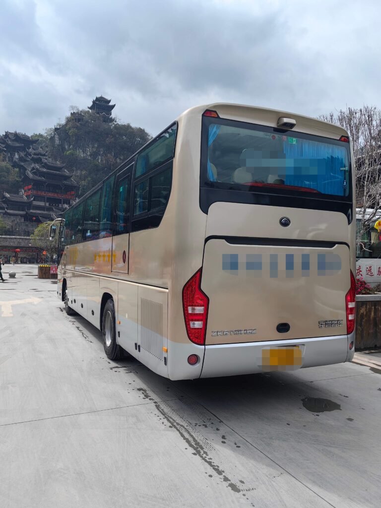 48-seater coach for group travel and sightseeing in Chongqing