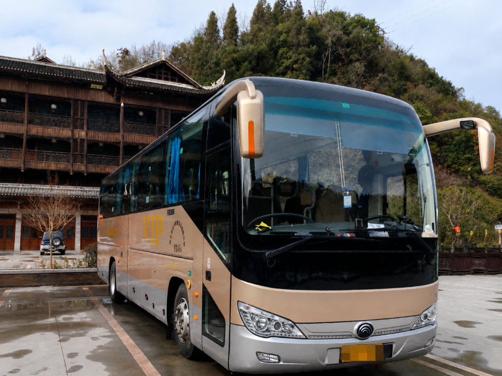 48-seater private coach with driver in Chongqing，